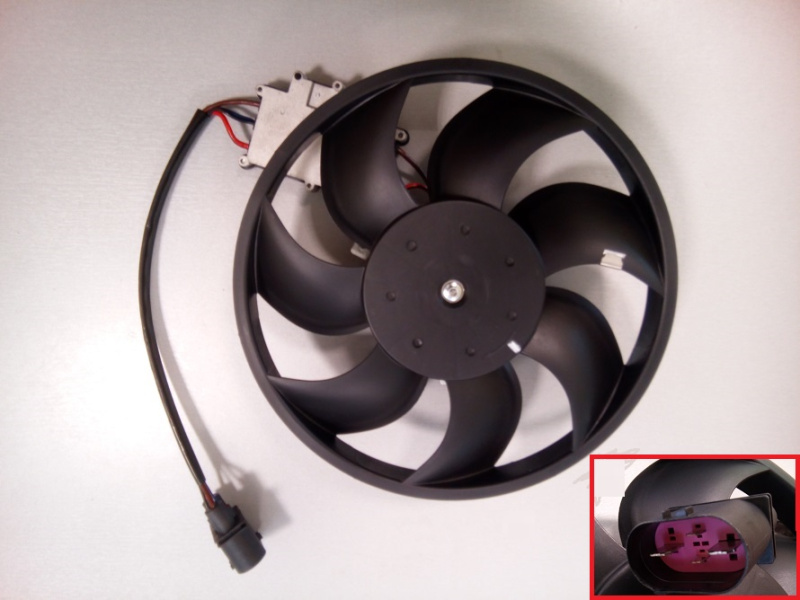 Ventilator (Motor + helikë) benzinë/dizel (300mm) (300W)