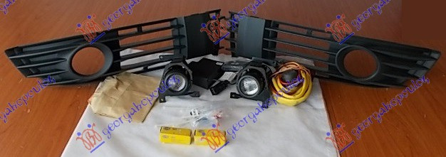 Dritë e mjegullës set HELLA