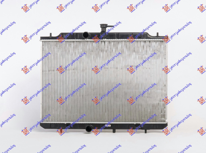 Radiator për motor 2.0 benzinë 07- (45x68) (marsh automatik)