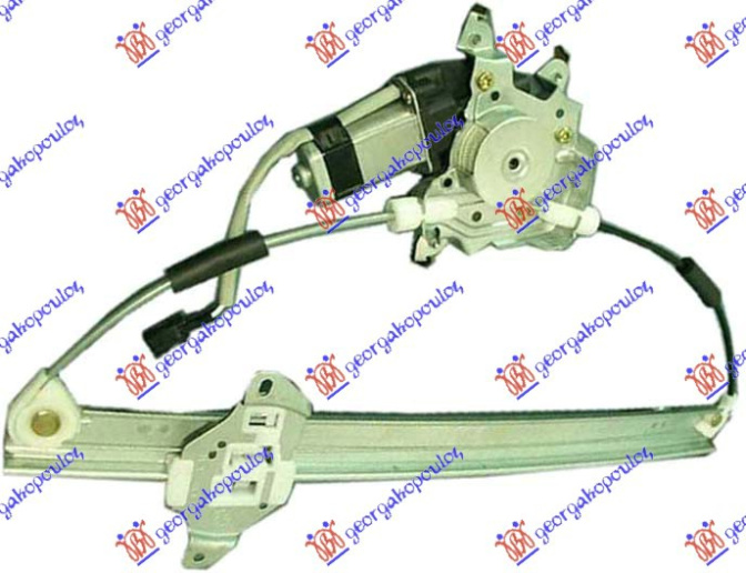 Ngritës/rregullator për dritaren e përparme elektrik -07 (2 pinë)