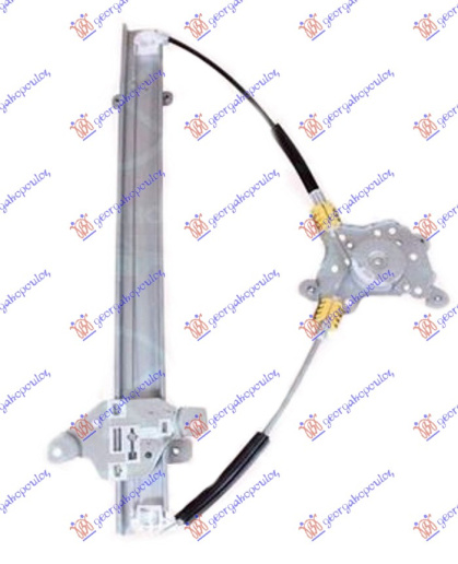 Ngritës/rregullator për dritaren e përparme elektrik -07 (pa motor)