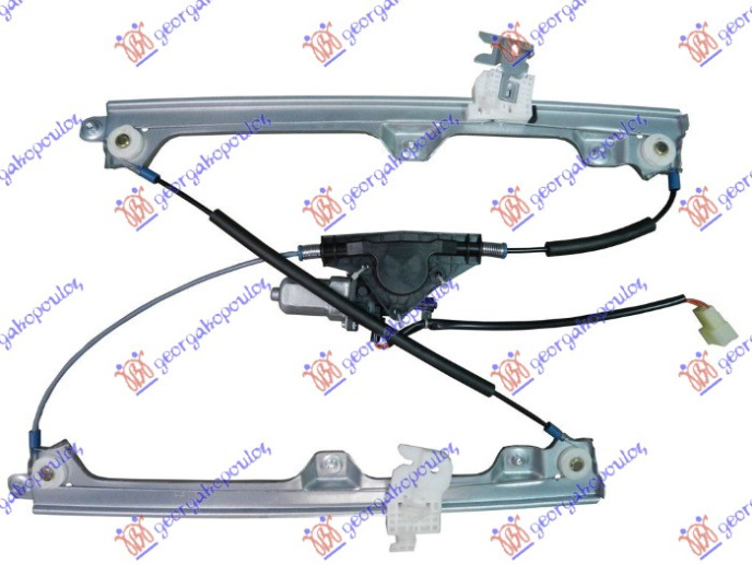 Ngritës/rregullator për dritaren e përparme elektrik 07- (2 pinë)