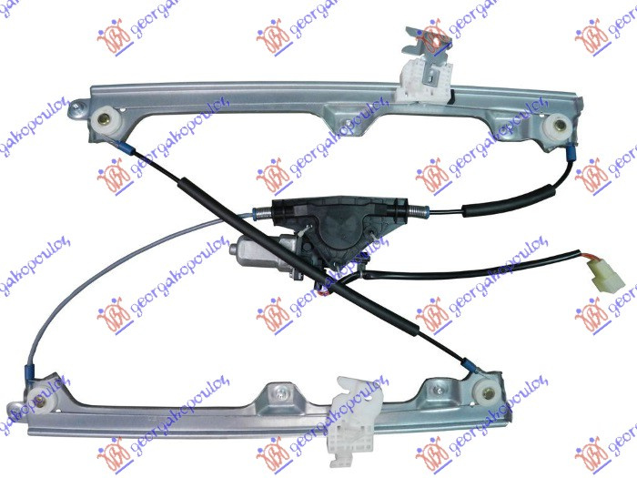 Ngritës/rregullator për dritaren e përparme elektrik 07- (2 pinë)