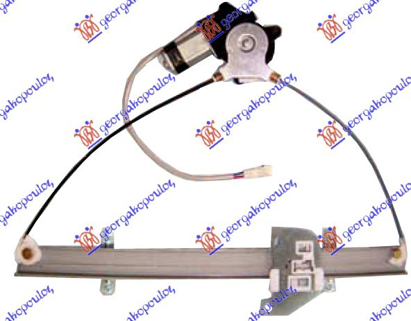 Ngritës/rregullator për dritaren e përparme elektrik 3/5 dyer