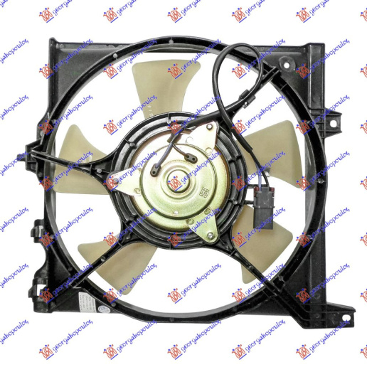 Ventilator për radiator me motor komplet