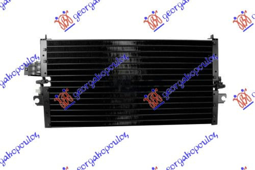 Radiator i kondicionerit 92- (59.7x30.5x2.5) (brenda/ jashtë 7MM)