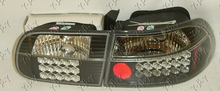 Drita stop set LED të zeza 3 dyer