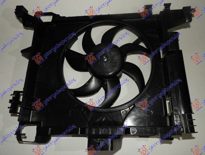 Ventilator komplet benzinë/dizel (335mm)