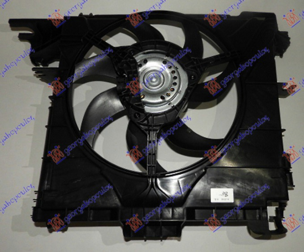 Ventilator komplet benzinë/dizel (335mm)