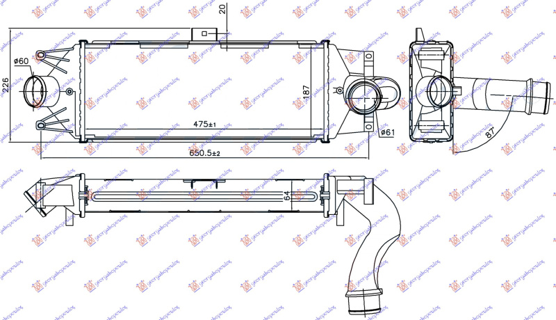 Interkuler 2.8 TD 09- (475x192x65)