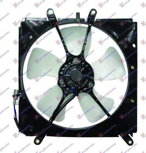 Ventilator për radiator me motor komplet benzinë