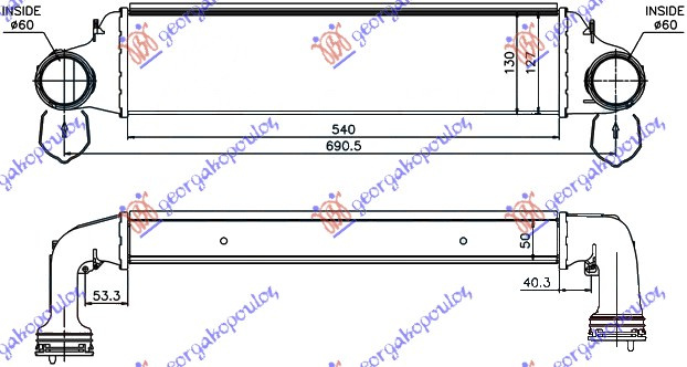 Interkuler 2,0TD03-06 (54x130x50) (62/62