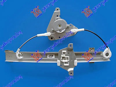 Ngritës/rregullator për dritaren e pasme elektrik (pa motor)