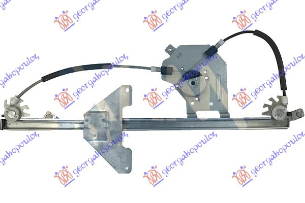 Ngritës/rregullator për dritaren e përparme elektrik (pa motor)