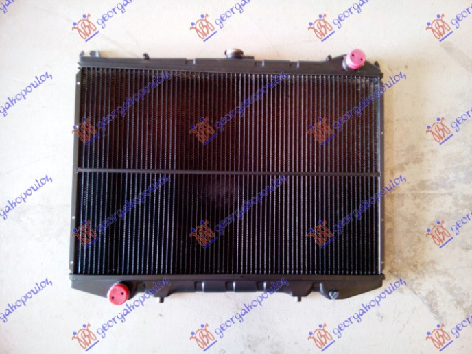 Radiator për motor dizel (64,8x43) (COPPER)