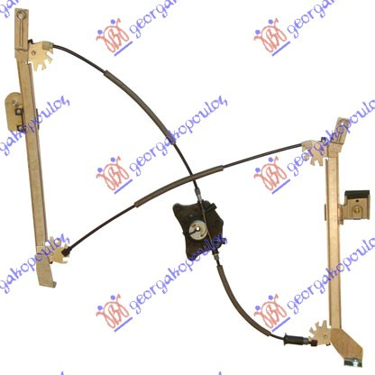 Ngritës/rregullator për dritaren e përparme 2 dyer elektrik (pa motor) (А cilësi)