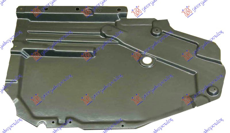 Mbrojtje/kapak nën motor (i pasëm)