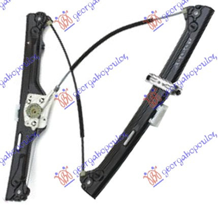 Ngritës/rregullator për dritaren e përparme elektrik (pa motor)