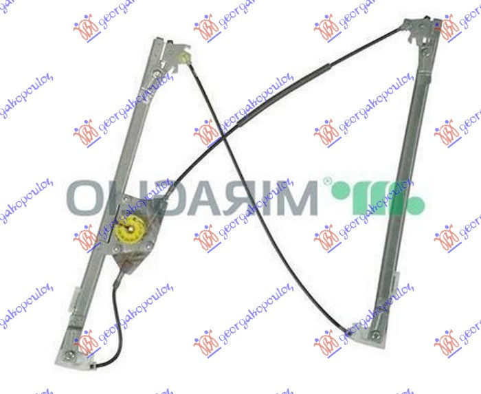 Ngritës/rregullator për dritaren e përparme elektrik (pa motor) (А cilësi)