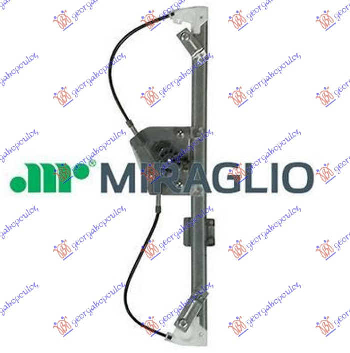 Ngritës/rregullator për dritaren e pasme elektrik (pa motor) (А cilësi)