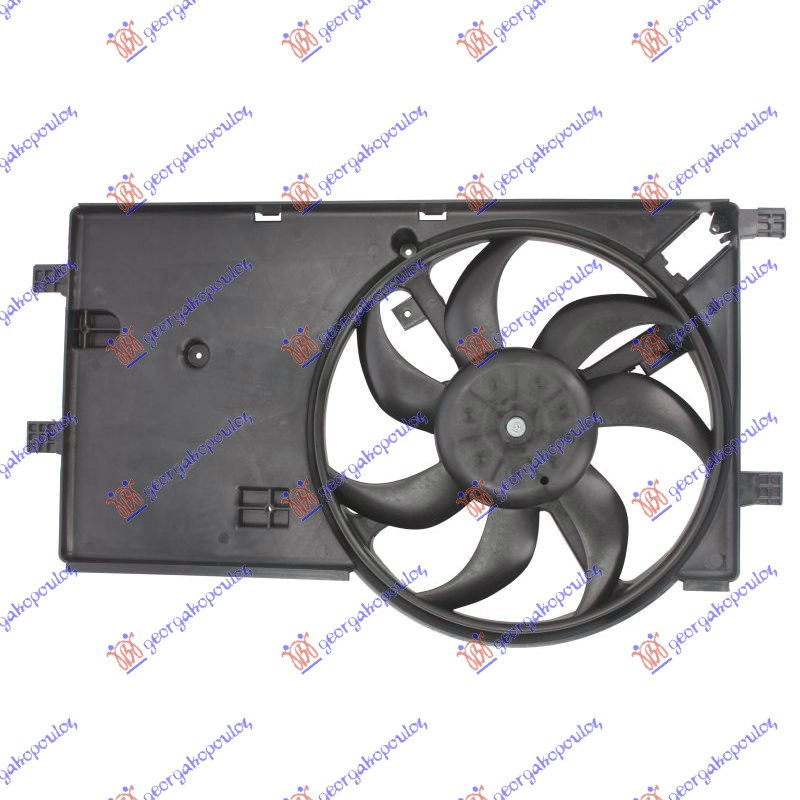 Ventilator komplet (pa kondicioner) (dizel)