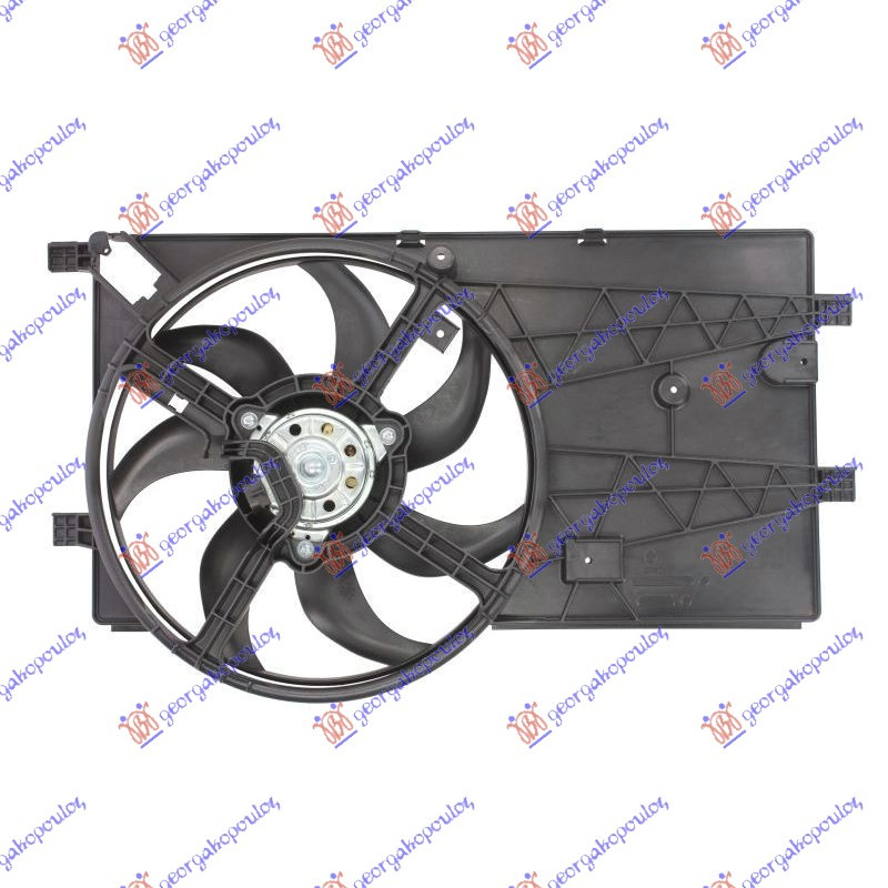 Ventilator komplet (pa kondicioner) (dizel)