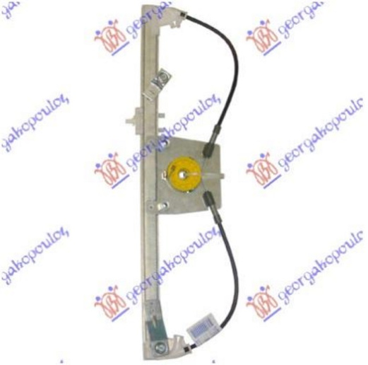 Ngritës/rregullator për dritaren e përparme elektrik (pa motor) (А cilësi)