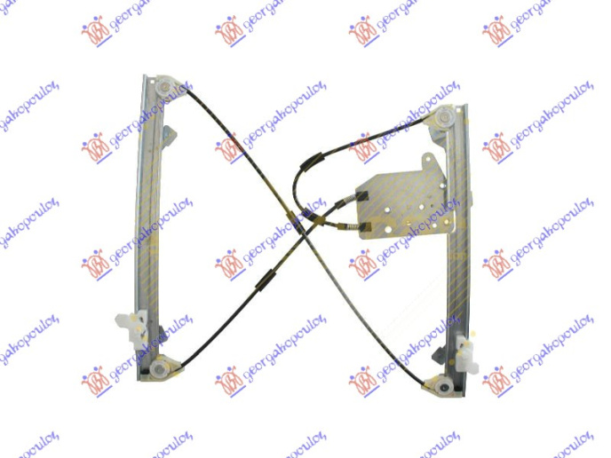 Ngritës/rregullator për dritaren e pasme elektrik (pa motor) (А cilësi)