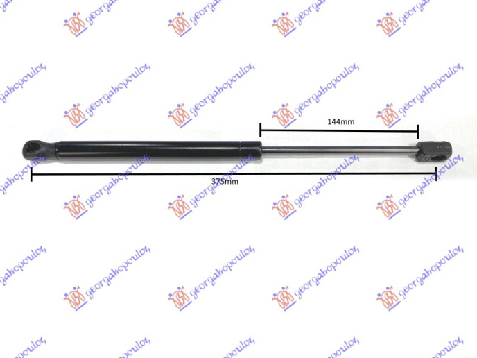 Amortizues (një) për derën e bagazhit (377L-365N) (lëvizje 144mm)
