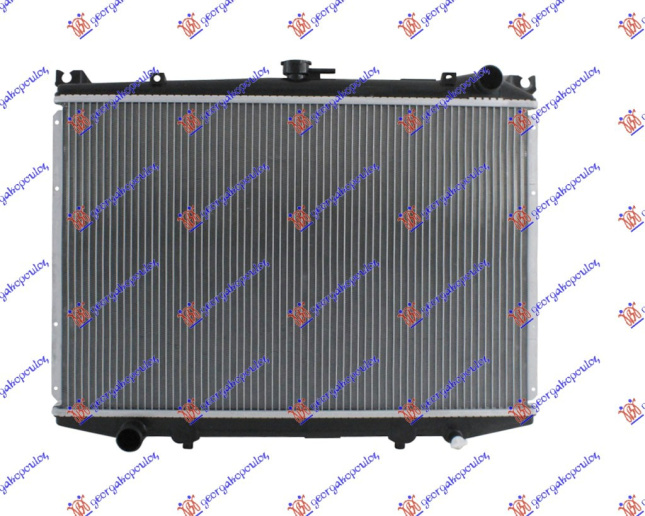 Radiator për motor dizel (64,8x43)