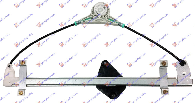 Ngritës/rregullator për dritaren e përparme elektrik (pa motor)