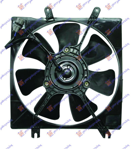 Ventilator për radiator me motor komplet benzinë