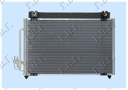 Radiator i kondicionerit 1,3i 8V-1,5i 16V (58,5x35,5)