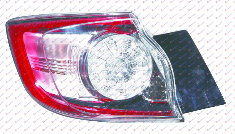 Dritë stop e jashtme LED 5 dyer (E)