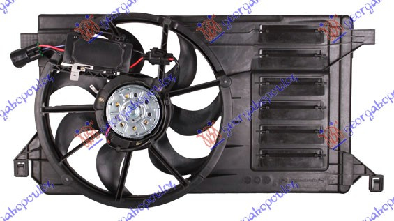 Ventilator komplet 1.6-2.0i 16V (i vetëm)
