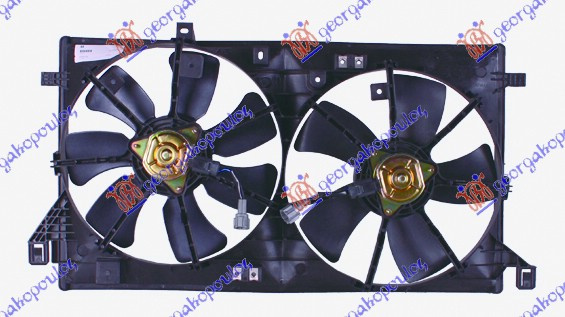 Ventilator komplet. 1,6i-16V (dopio)