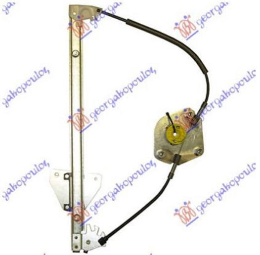 Ngritës/rregullator për dritaren e përparme elektrik (pa motor)