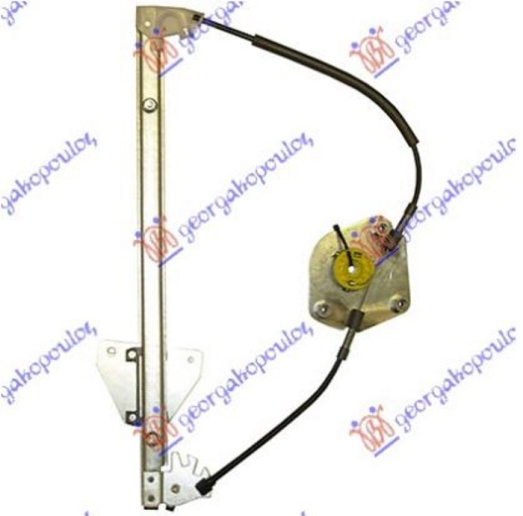 Ngritës/rregullator për dritaren e përparme elektrik (pa motor)