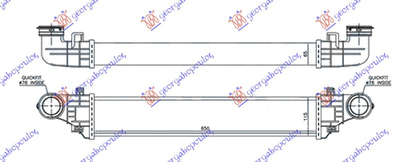 Interkuler 1,8i-16VKOMP.2,7-3,2CDi (65x11,3)