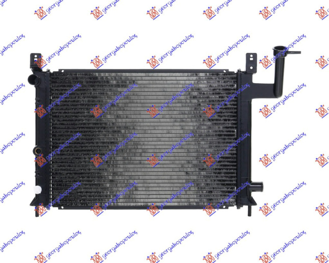 Radiator për motor 1,0-1,3-1,5-1,6 (49x34,8) (KOYO)