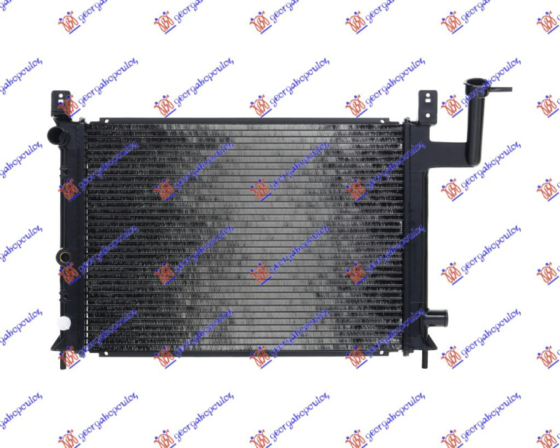 Radiator për motor 1,0-1,3-1,5-1,6 (49x34,8) (KOYO)