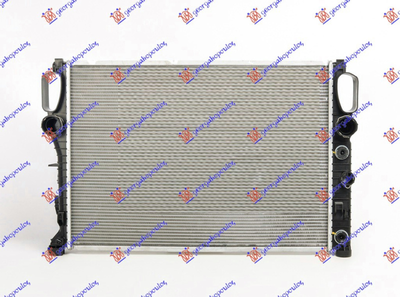 Radiator për motor 2.4-2.8-3.2-3.5benzinë (marsh manual/automatik) (me/pa kondicioner) (64x45) (MAHLE BEHR)