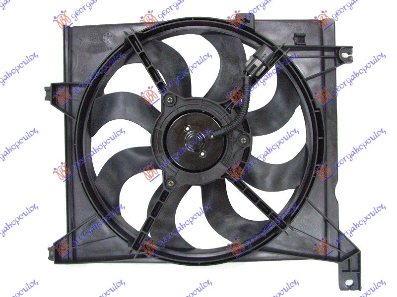 Ventilator për radiator me motor komplet benzinë