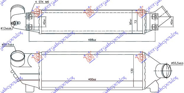 Interkuler 2,0TDi (40x12,7x76) 00-02