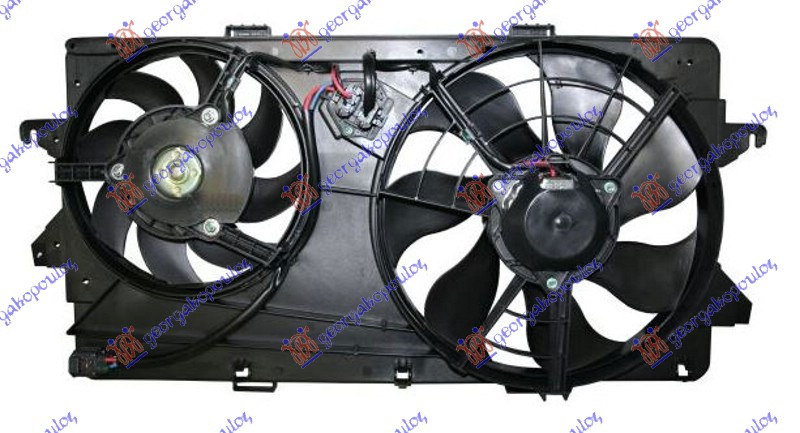 Ventilator komplet dopio 2.3 benzinë -2.4ΤD (me kondicioner)