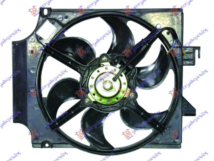 Ventilator komplet benzinë (pa kondicioner)