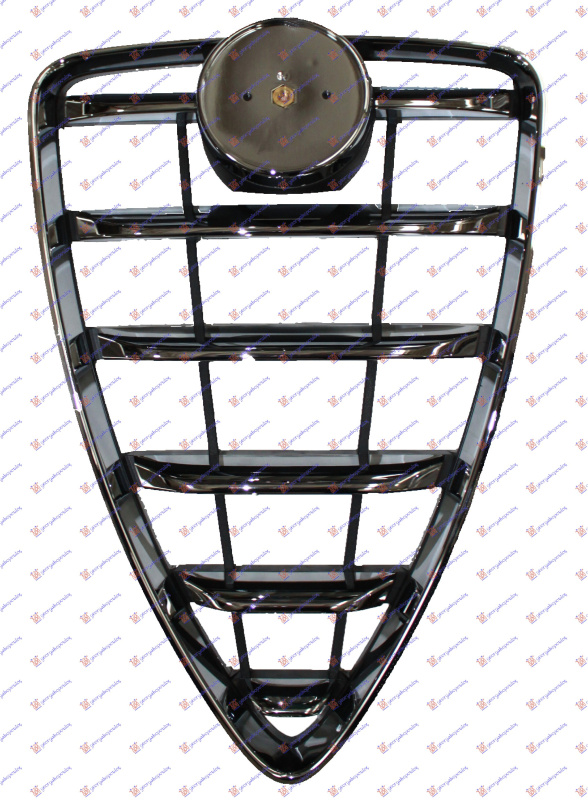 Maskë pvc/grilë krom 13-