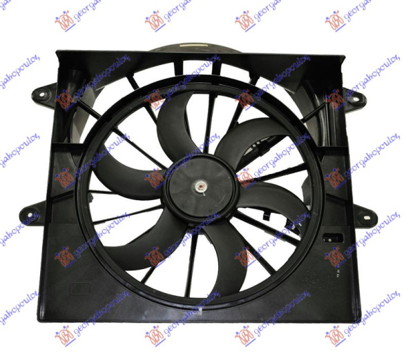 Ventilator komplet (2 pinë) 3.7 benzinë