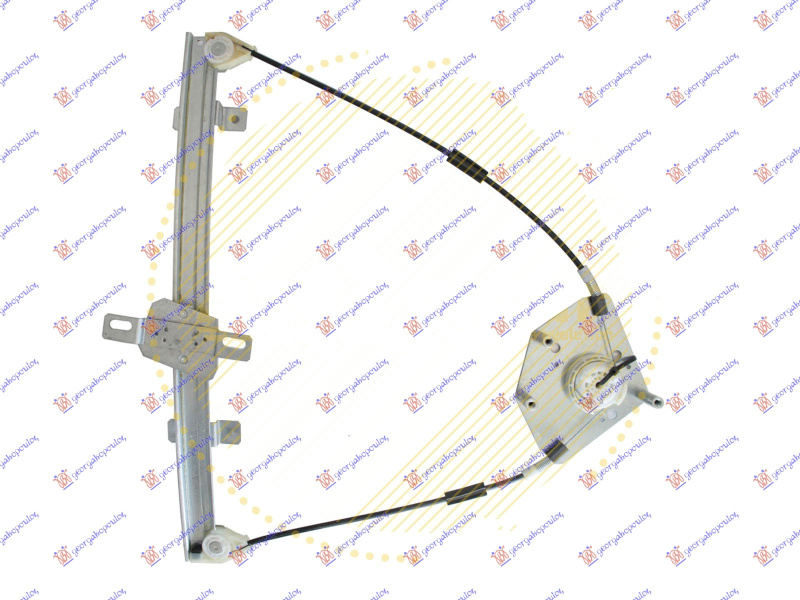 Ngritës/rregullator për dritaren e përparme elektrik (pa motor)