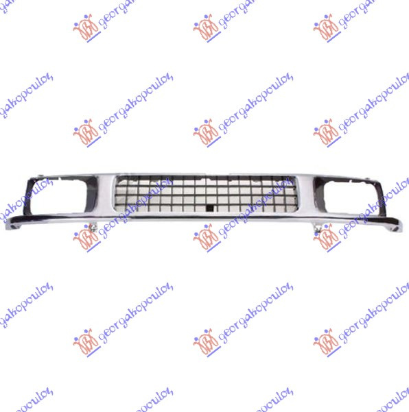 Maskë pvc/grilë krom